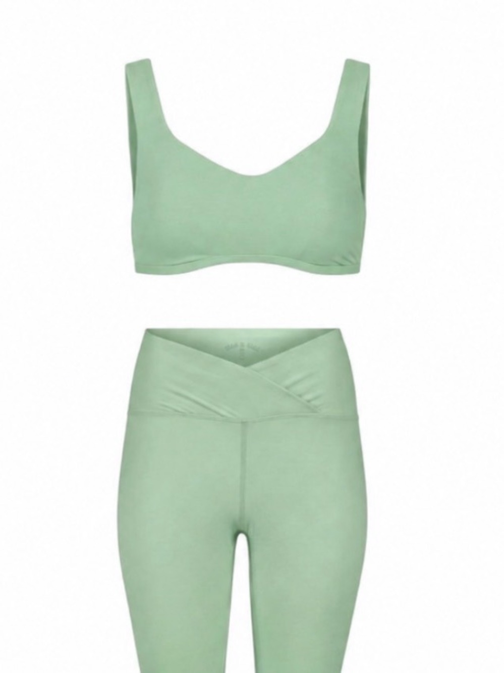 Year of ours stretch isadora top in sage